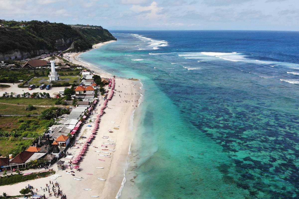 발리 해변 빤다와 비치