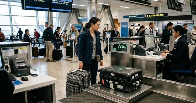 Check Airline Baggage Limits and Excess Baggage Charges