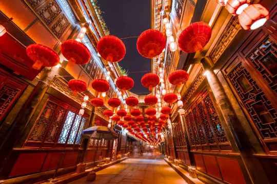 ถนนโบราณจินหลี่ (Jinli Ancient Street)