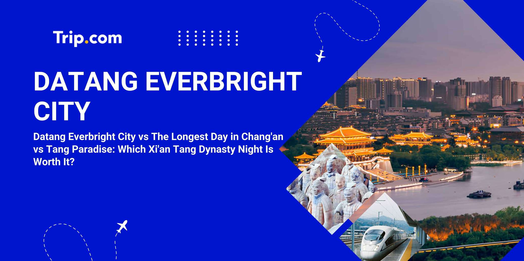 Datang Everbright City (Grand Tang Mall) vs Longest Day in Chang’an vs Tang Paradise
