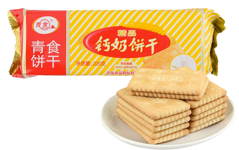青島手信, 青食鈣奶餅乾