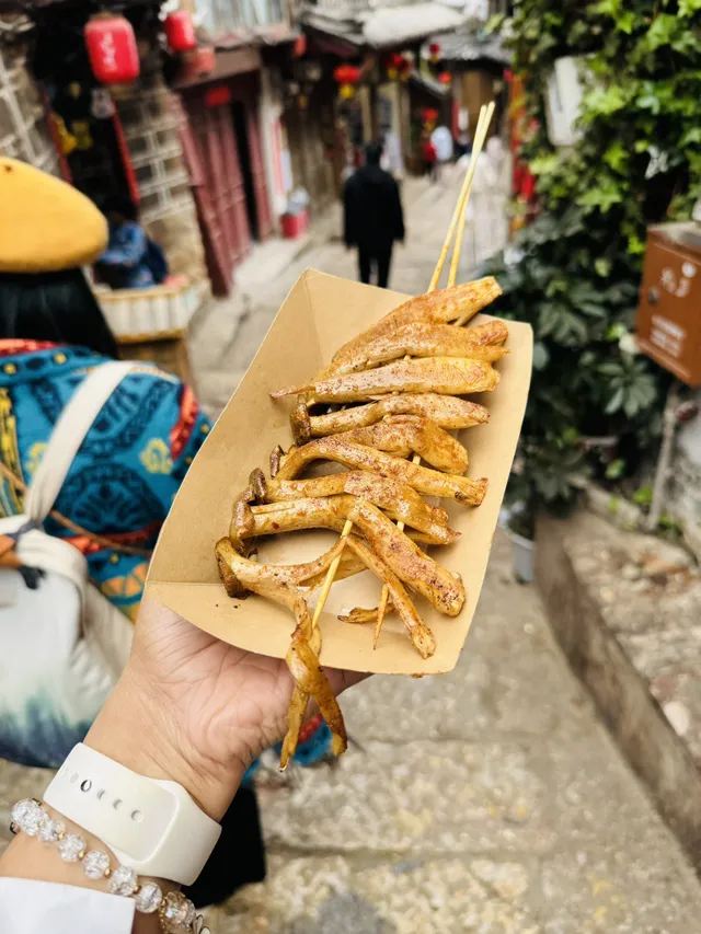 麗江自由行, 美食