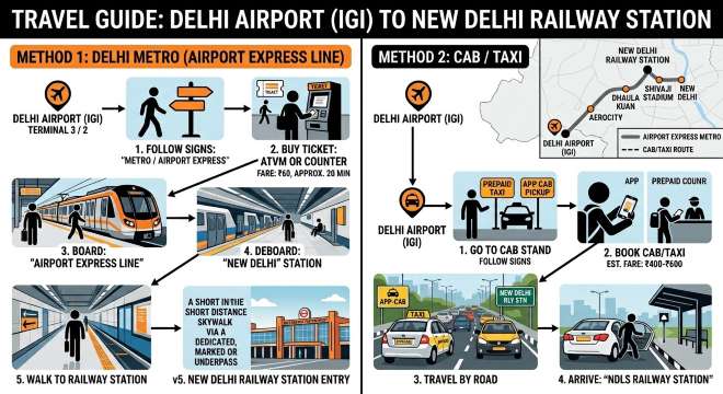 How to Reach New Delhi Railway Station?