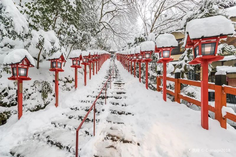日本京都嵐山+三千院+貴船神社一日遊