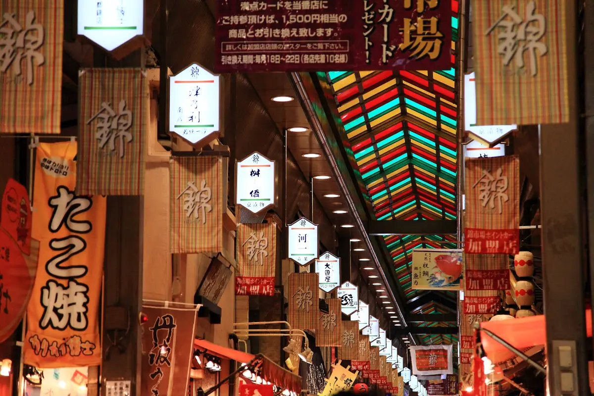 stroll along Nishiki Market
