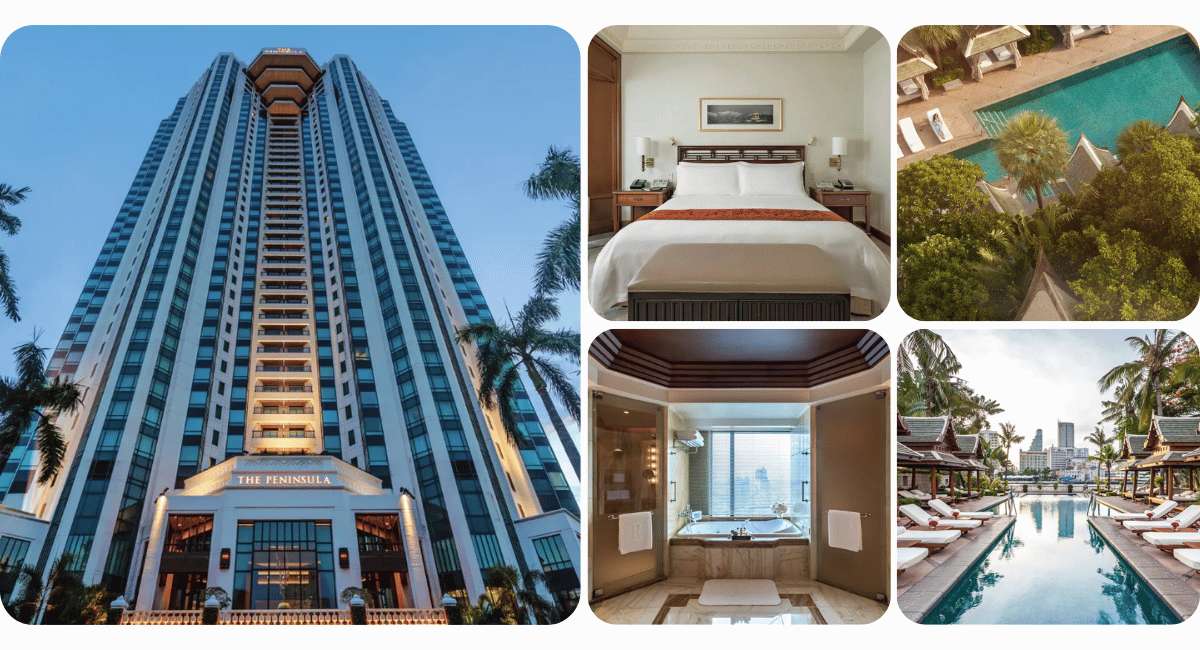 3. โรงแรม เพนนินซูลา กรุงเทพฯ
