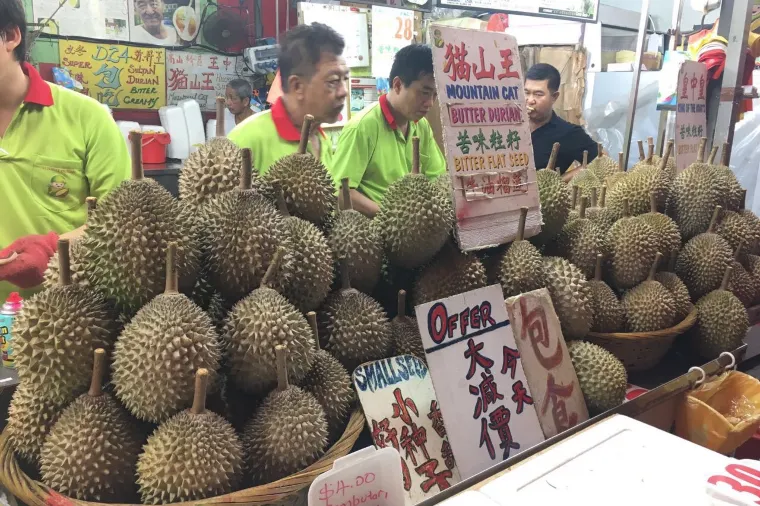 Durian sellers