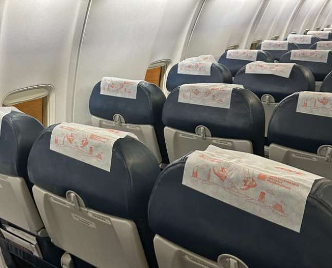 ที่นั่งบนเครื่องบิน