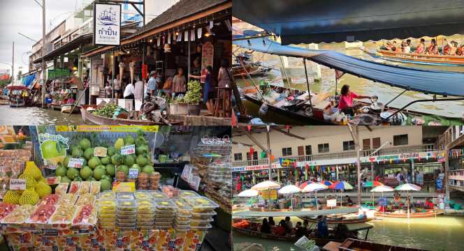 ตลาดน้ำอัมพวา