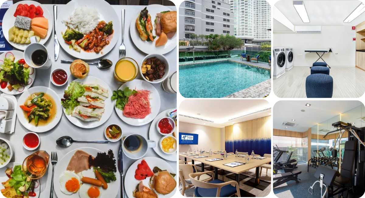 สิ่งอำนวยความสะดวกและบริการครบครัน ที่ Holiday Inn Express & Suites Bangkok Central Pier