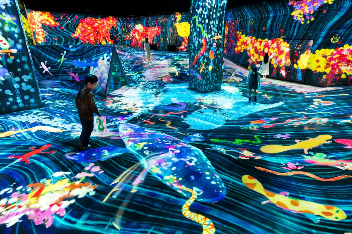 福岡 teamLab 森林美術館