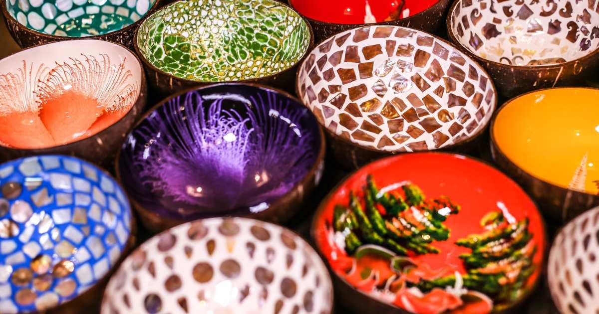 coconut bowls selection
