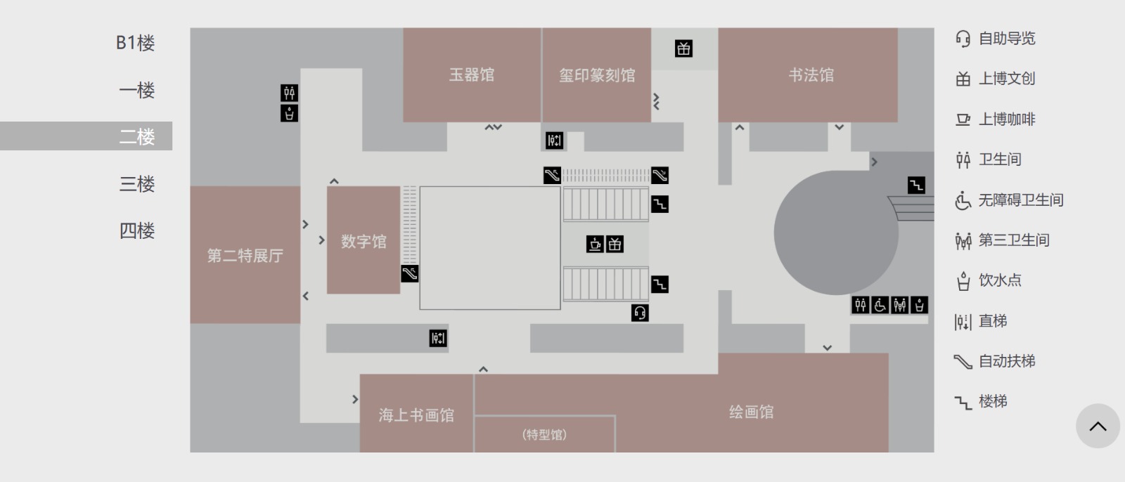 上海博物館東館地圖