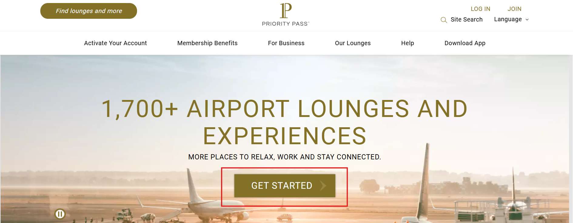 เข้าเว็บไซต์ Priority Pass