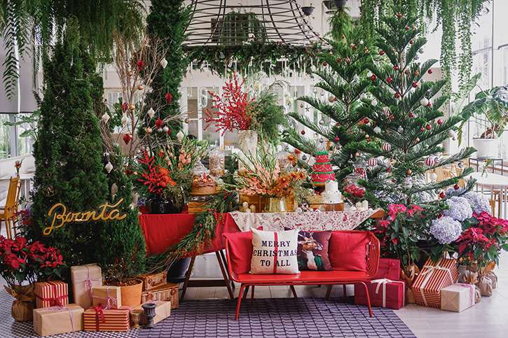 ตกแต่งบ้านเป็นคริสต์มาส