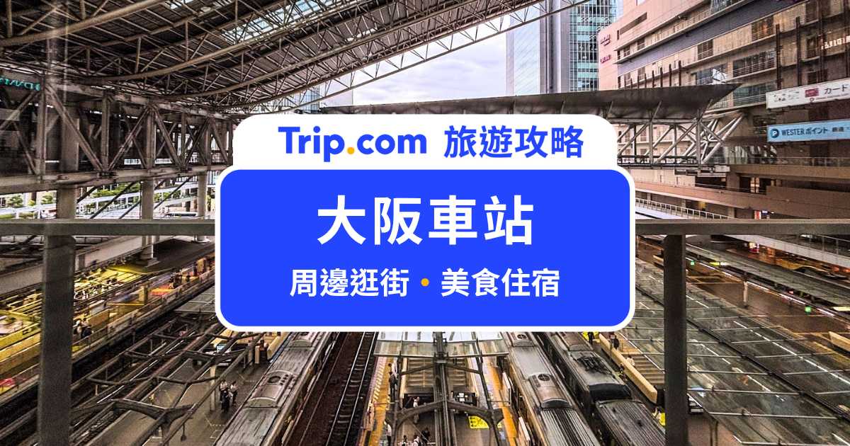 【2026 最新】大阪車站攻略：出口、梅田站差別、逛街美食與景點一次看 | Trip.com