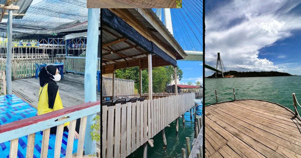 scenes at Floating Kelong