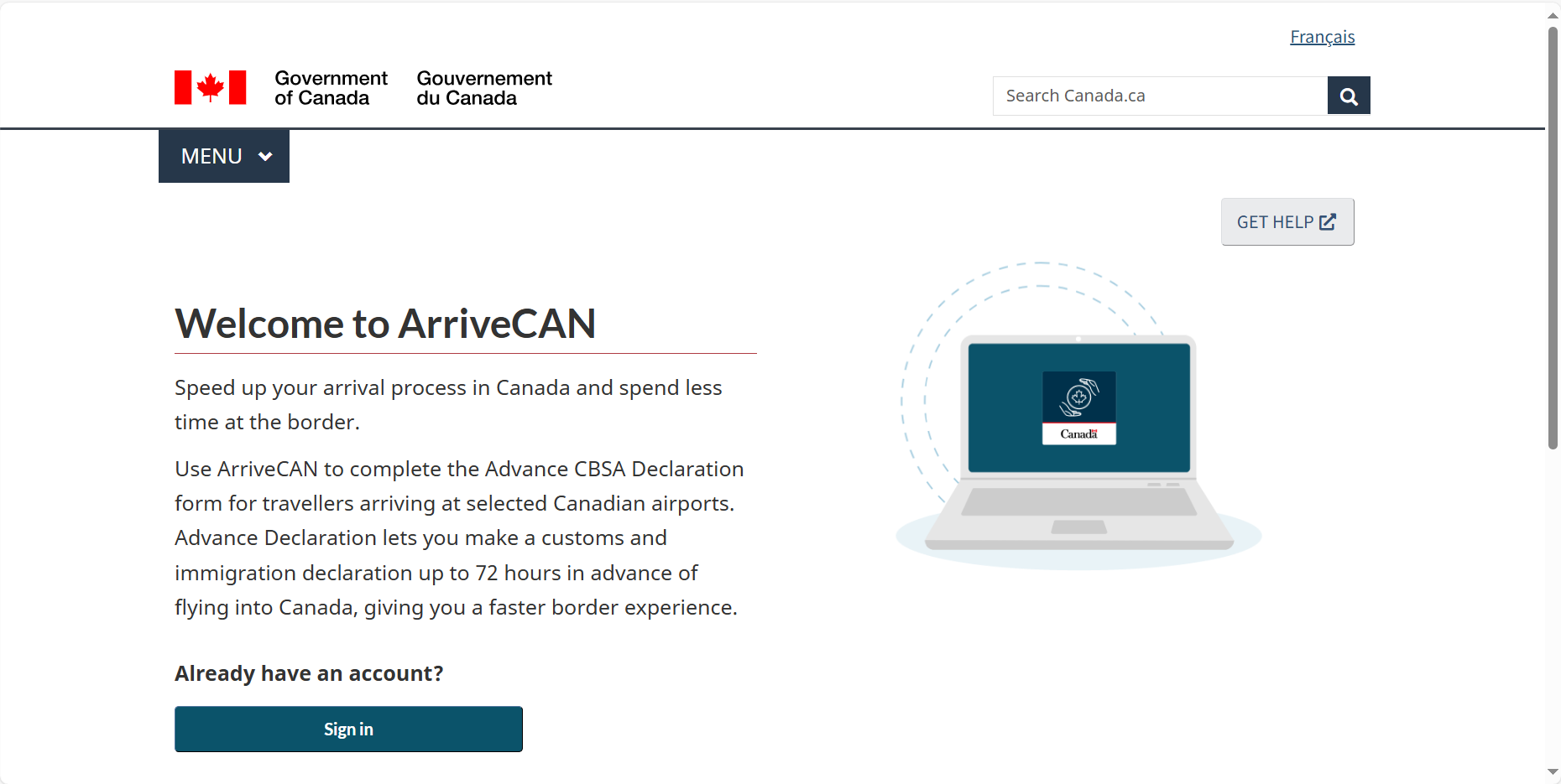 ขั้นตอนกรอกฟอร์ม ArriveCAN