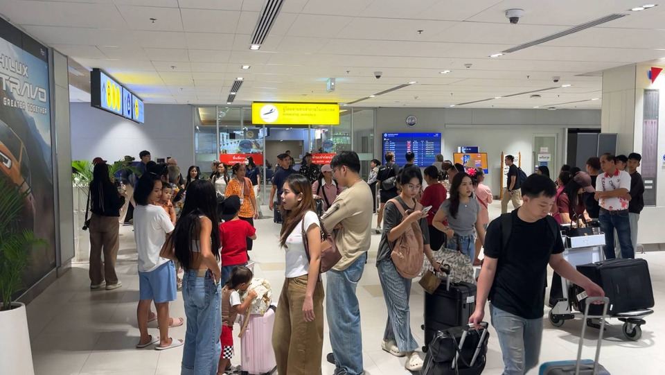 สนามบินขอนแก่นช่วงเทศกาล