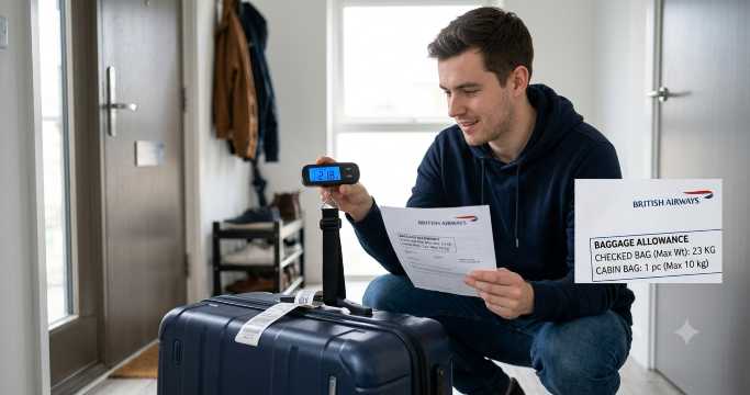 How to Check Your Baggage Weight Allowance?