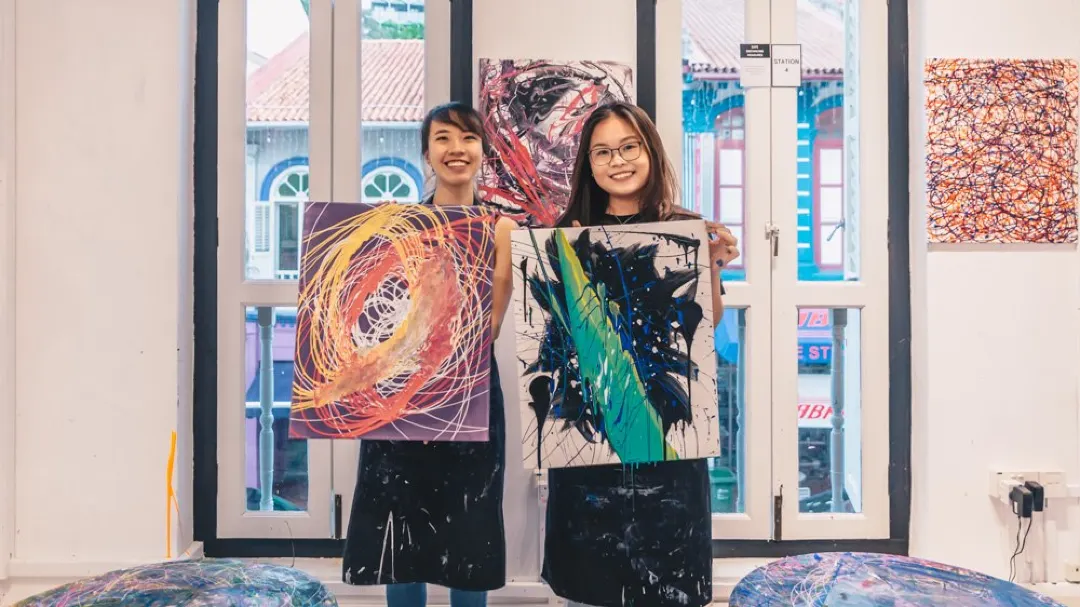 finished artwork at Motion Art Space