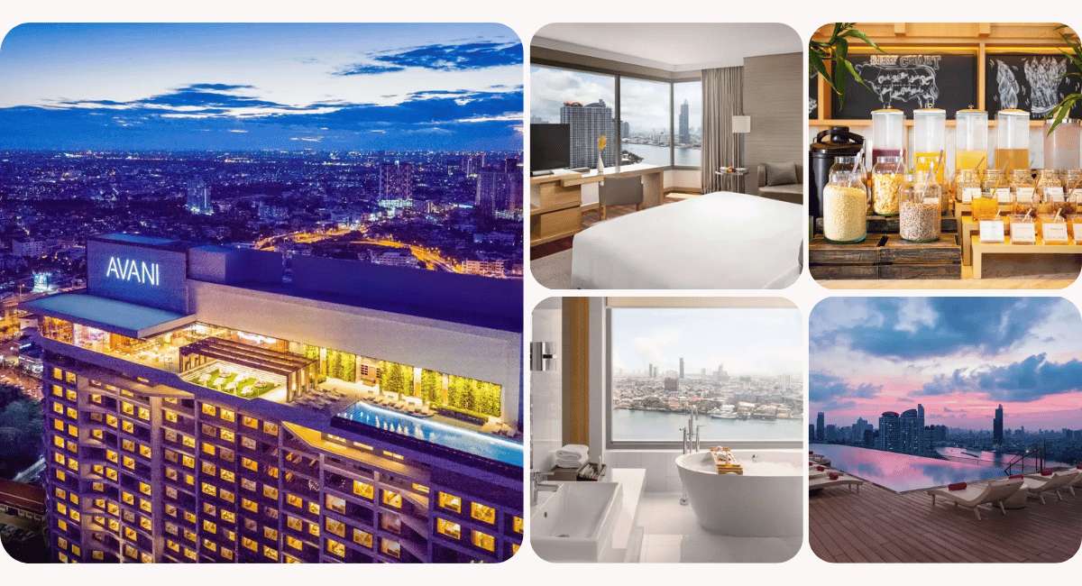 5. โรงแรมอวานี พลัส ริเวอร์ไซด์ กรุงเทพ