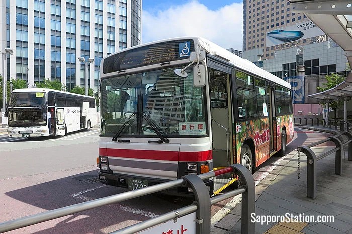 삿포로 여행 경비, 버스