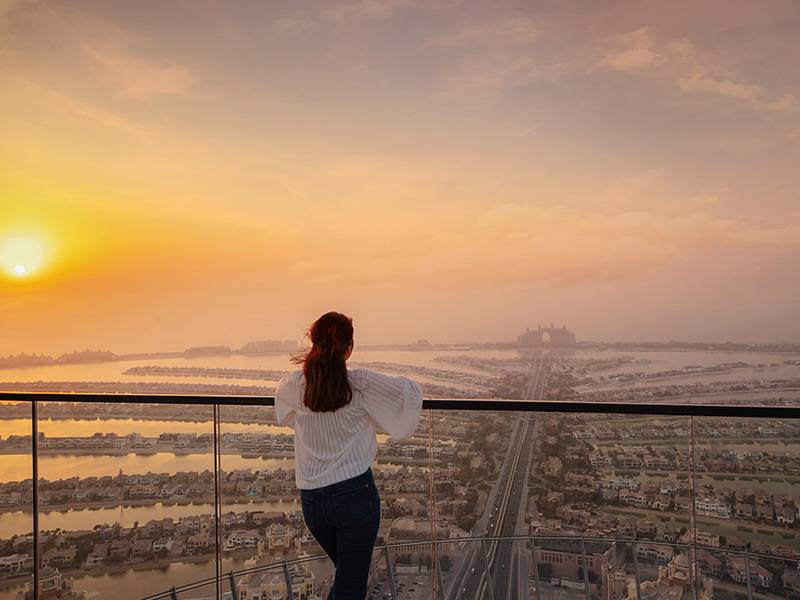 두바이 야경 전망대