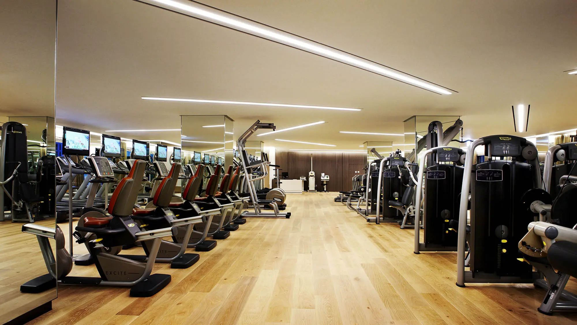 首爾樂天飯店健身房