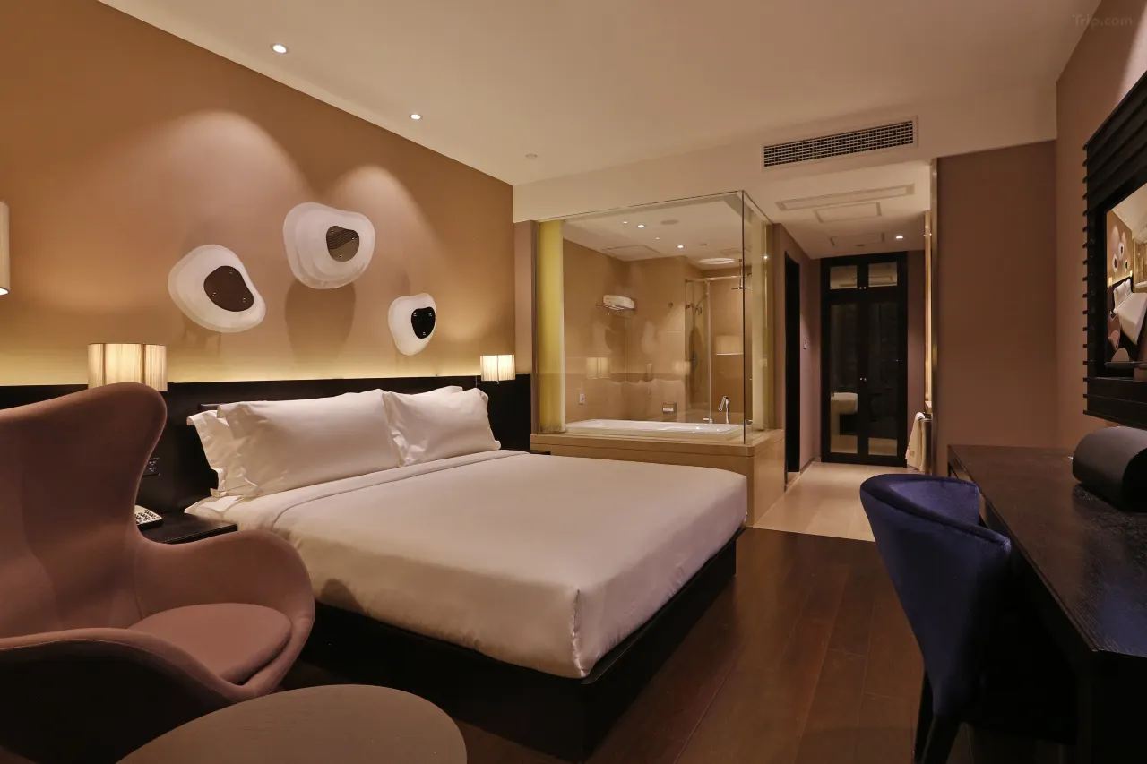 杭州住宿|杭州錢江新城近江桔子水晶飯店