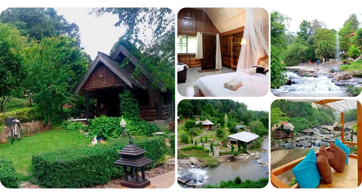 สายน้ำวางรีสอร์ต