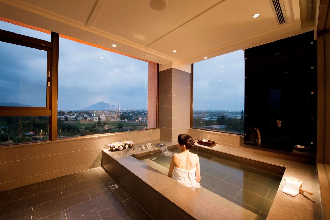 宜蘭礁溪長榮鳳凰酒店房間溫泉