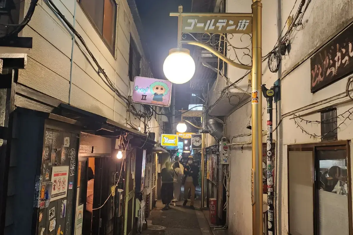 Golden Gai streets
