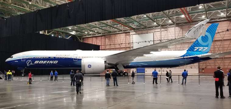 3. 未來的超級寬體客機接班人:Boeing 777X 系列