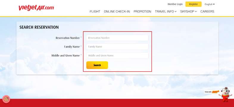 จัดการการจอง Thai VietJet