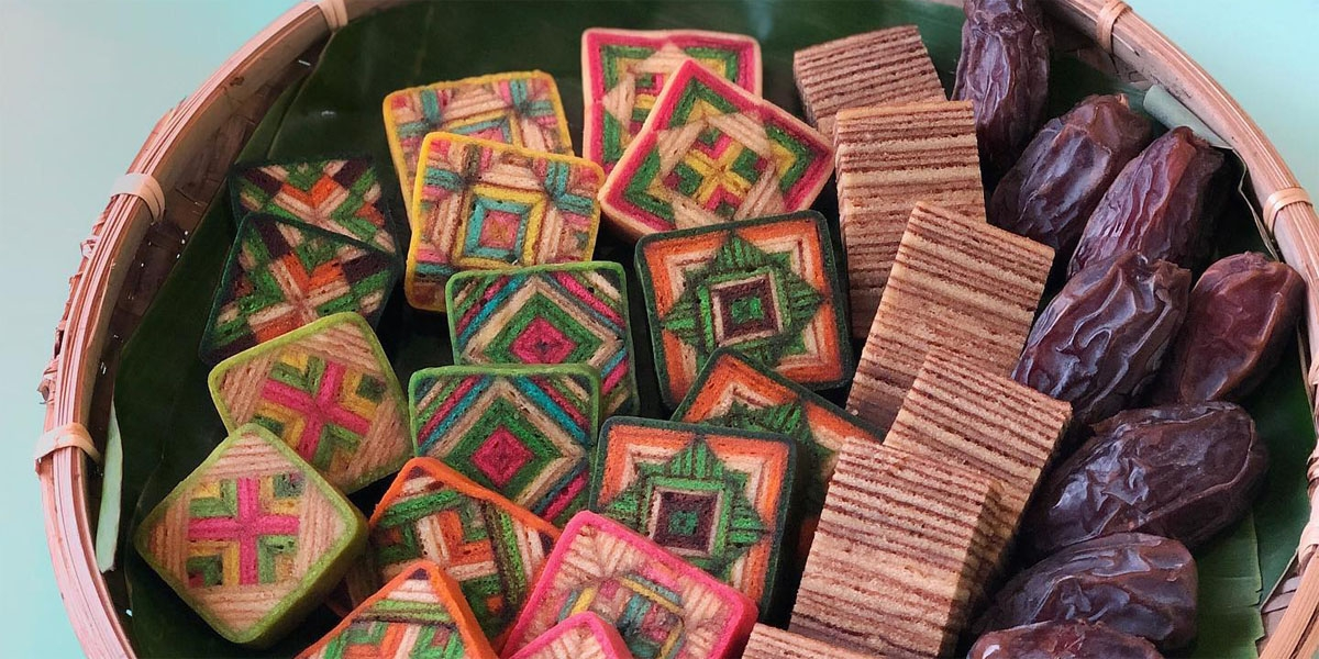 a fantastic xpread of layer cakes