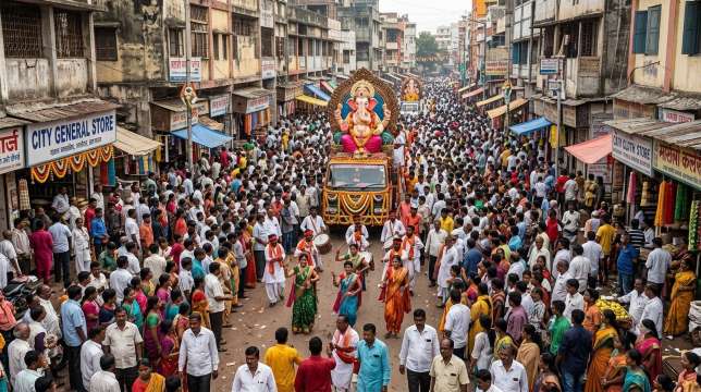 Festival Crowds in India