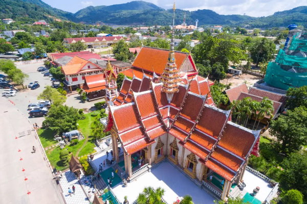 overview of Wat Chalong