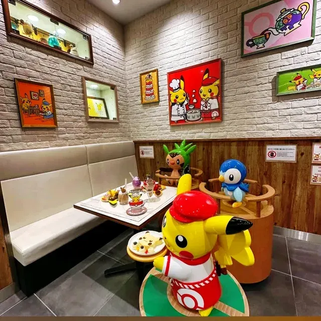 大阪 Pokemon Café 佈置