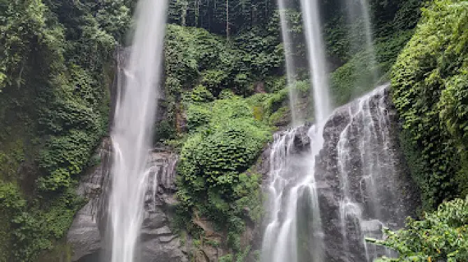view of Sekumpul Waterfall