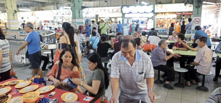 singapore food at Chinatown Complex Food Centre