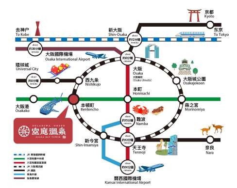 空庭溫泉交通方式
