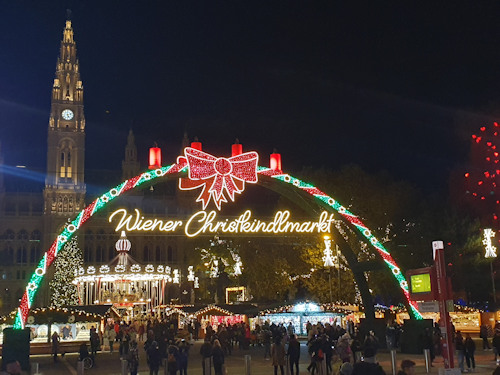維也納市政廳廣場市集 Rathausplatz Christkindlmarkt