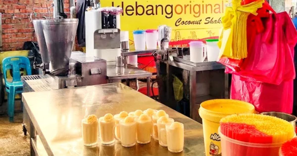 famous Klebang Coconut Shake
