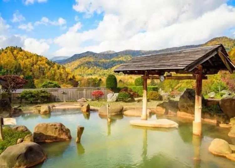 삿포로 료칸 노천탕 선택