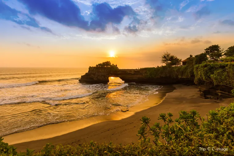 sunset in Bali