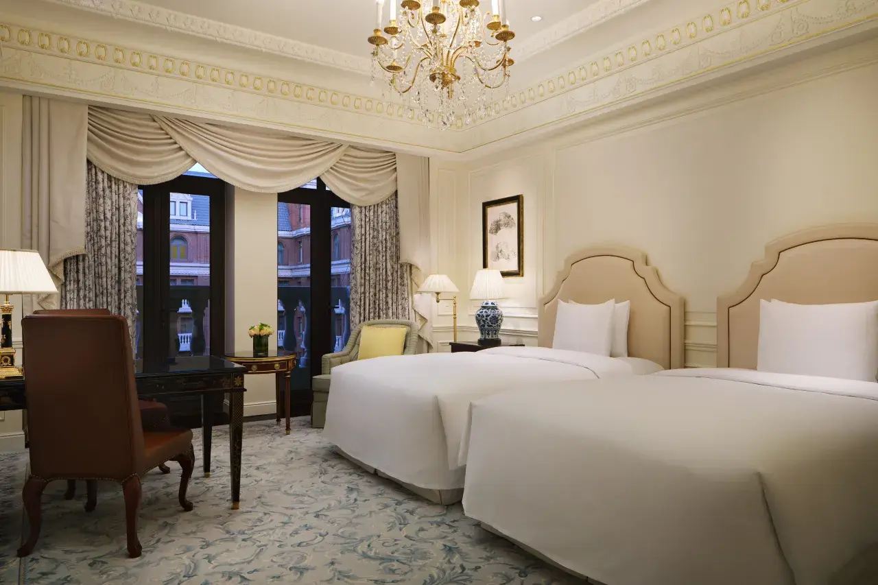 ห้องพักของโรงแรม The Ritz-Carlton, Tianjin 