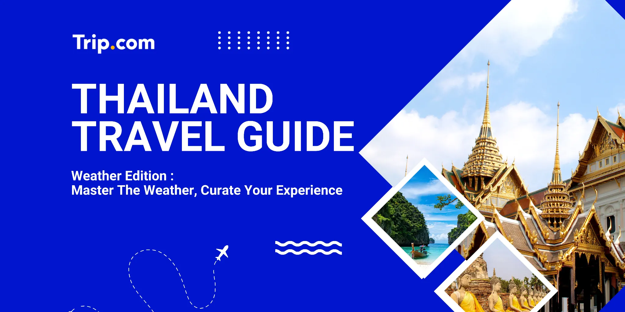 Title card; Thailand travel guide; Weather in Bangkok edition