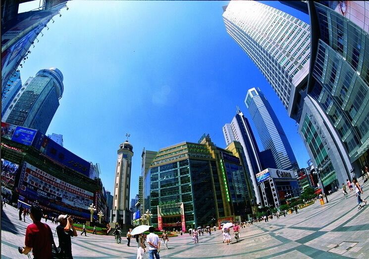 Чунцин на карте мира