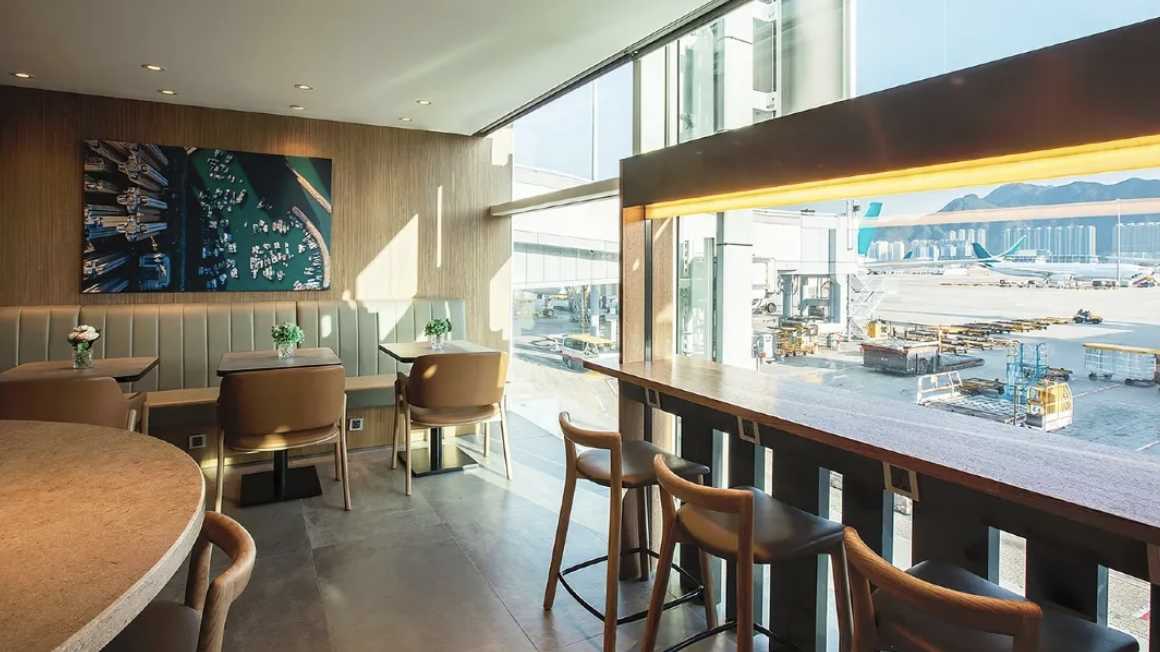 홍콩공항 라운지